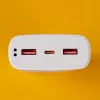 Повербанк VEN-DENS 20000mAh 22,5W зі швидкою зарядкою (Білий) + світлодіодна USB LED-лампа 10х15 см у подарунок Повербанк VEN-DENS 20000mAh 22,5W зі швидкою зарядкою (Білий) + світлодіодна USB LED-лампа 10х15 см у подарунок