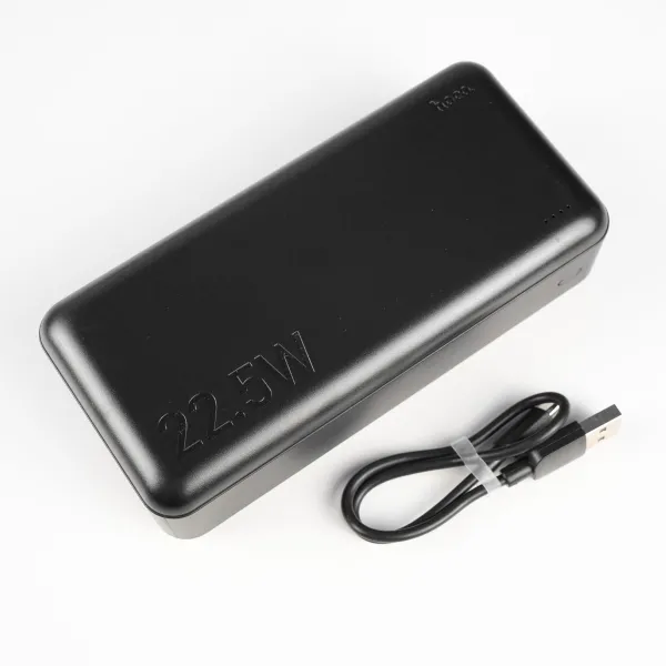 Повербанк Hoco 30000 mAh зі швидкою зарядкою та 3 портами для гаджетів Повербанк Hoco 30000 mAh зі швидкою зарядкою та 3 портами для гаджетів