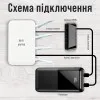 Повербанк 50000 mAh HOCO 22.5W з ліхтариком + кабелі для роутера та GPON 9V/12V у подарунок Повербанк 50000 mAh HOCO 22.5W з ліхтариком + кабелі для роутера та GPON 9V/12V у подарунок