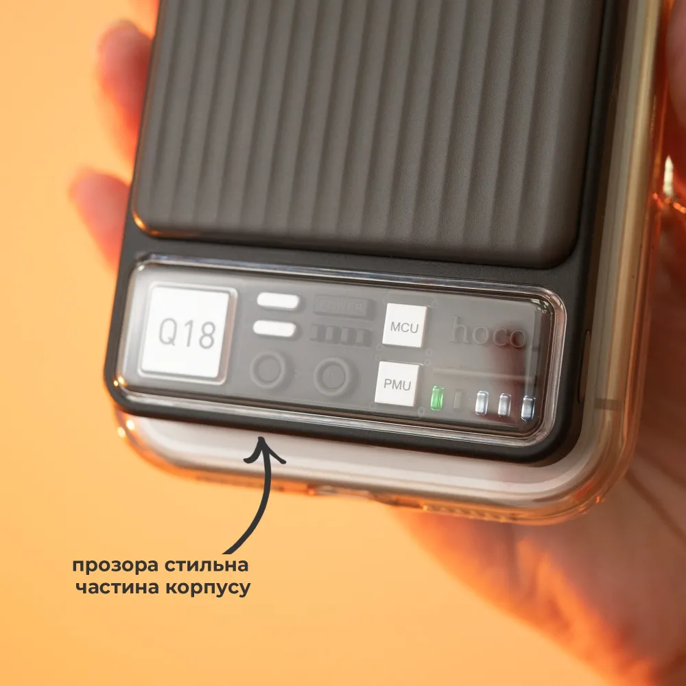 Повербанк 10000 mAh Hoco MagSafe зі швидкою зарядкою 22,5 Вт та Type-C Повербанк 10000 mAh Hoco MagSafe зі швидкою зарядкою 22,5 Вт та Type-C