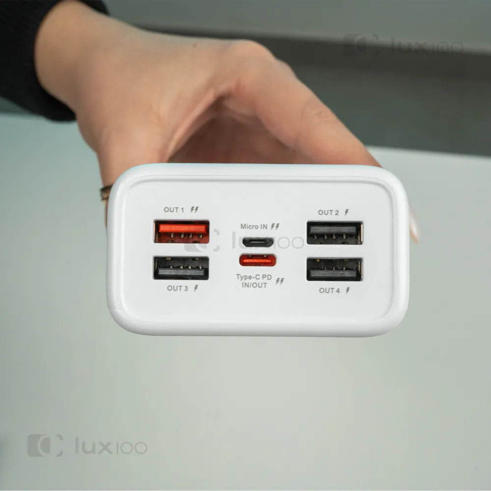 Повербанк Joko 30000 mAh 22,5W+PD20W з швидкою зарядкою + 2 USB-дроти для вай фай роутера 9V/12V в подарунок Повербанк Joko 30000 mAh 22,5W+PD20W з швидкою зарядкою + 2 USB-дроти для вай фай роутера 9V/12V в подарунок