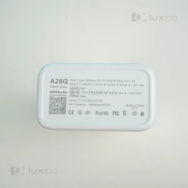 Повербанк Joko 30000 mAh 22,5W+PD20W із швидкою зарядкою + світлодіодна LED-лампа 10х15 см USB у подарунок Повербанк Joko 30000 mAh 22,5W+PD20W із швидкою зарядкою + світлодіодна LED-лампа 10х15 см USB у подарунок