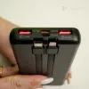 Повербанк Borofone 10000 mAh з вбудованими кабелями + 2 USB-проводи для Wi-Fi роутера 9V/12V в подарунок Повербанк Borofone 10000 mAh з вбудованими кабелями + 2 USB-проводи для Wi-Fi роутера 9V/12V в подарунок