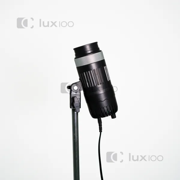 Професійний світлодіодний прожектор LUX100 VL-6 з ефектом кола + штатив 2.1м Професійний світлодіодний прожектор LUX100 VL-6 з ефектом кола + штатив 2.1м