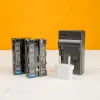 Аккумуляторы 2400 mAh с зарядным устройством для видеосвета, кольцевых ламп Аккумуляторы 2400 mAh с зарядным устройством для видеосвета, кольцевых ламп