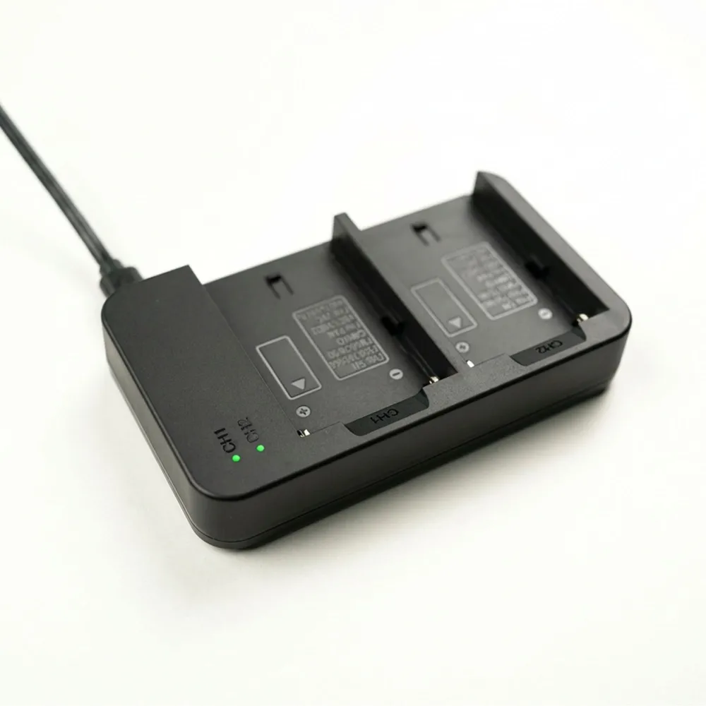 USB зарядное устройство на 2 аккумулятора F550 F750 F960 USB зарядное устройство на 2 аккумулятора F550 F750 F960