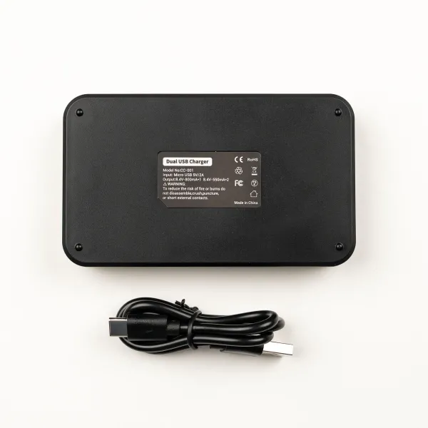USB зарядное устройство на 2 аккумулятора F550 F750 F960 USB зарядное устройство на 2 аккумулятора F550 F750 F960