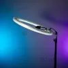 Двусторонняя мощная кольцевая 3D лампа 56 см RGB 70 Вт со штативом 2.1 м Двусторонняя мощная кольцевая 3D лампа 56 см RGB 70 Вт со штативом 2.1 м
