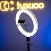 Кольцевая светодиодная Led RGB лампа диаметром 26см с эффектом 3D на штативе 2.1м Кольцевая светодиодная Led RGB лампа диаметром 26см с эффектом 3D на штативе 2.1м