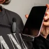Петличный микрофон Type-C на прищепке для записи голоса на телефон Петличный микрофон Type-C на прищепке для записи голоса на телефон