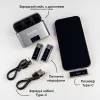 Двойной микрофон петличка Jmary Type-C для телефона с зарядным кейсом Двойной микрофон петличка Jmary Type-C для телефона с зарядным кейсом
