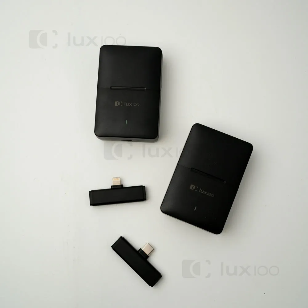 Профессиональный беспроводной микрофон LUX100 WM1-T-C Type-c с кейсом Профессиональный беспроводной микрофон LUX100 WM1-T-C Type-c с кейсом
