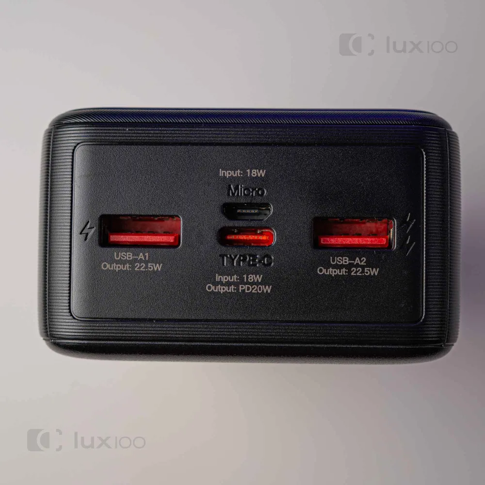 Повербанк Hoco 30000 mAh 22,5w+PD20W с быстрой зарядкой + 2 USB-провода для вай-фай роутера 9V/12V в подарок Повербанк Hoco 30000 mAh 22,5w+PD20W с быстрой зарядкой + 2 USB-провода для вай-фай роутера 9V/12V в подарок