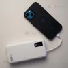 Повербанк PowerWay 20000mAh со встроенными кабелями (Белый) + 2 USB-провода для Wi-Fi роутера 9V/12V в подарок Повербанк PowerWay 20000mAh со встроенными кабелями (Белый) + 2 USB-провода для Wi-Fi роутера 9V/12V в подарок