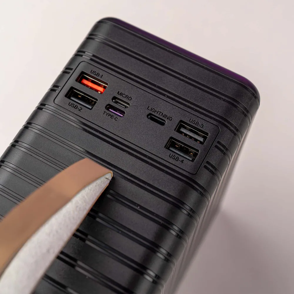 Повербанк PowerWay 120000 mAh с быстрой зарядкой 22,5W PD + 2 USB-провода для вай-фай роутера 9V/12V в подарок Повербанк PowerWay 120000 mAh с быстрой зарядкой 22,5W PD + 2 USB-провода для вай-фай роутера 9V/12V в подарок