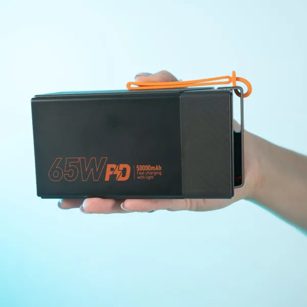 Повербанк 50000 mAh HOCO 65W для ноутбука и планшета с LED-дисплеем и поддержкой Power Delivery Повербанк 50000 mAh HOCO 65W для ноутбука и планшета с LED-дисплеем и поддержкой Power Delivery