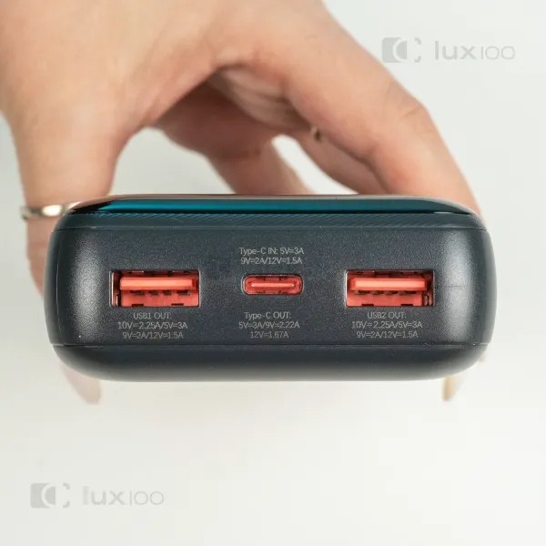 Повербанк Remax 20000 mAh 20W + 22,5W с быстрой зарядкой + светодиодная USB LED-лампа 10х15 см в подарок Повербанк Remax 20000 mAh 20W + 22,5W с быстрой зарядкой + светодиодная USB LED-лампа 10х15 см в подарок