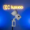 Профессиональный светодиодный прожектор LED YNLUX100 100W color 3200-5600K в белом цвете на усиленном штативе Профессиональный светодиодный прожектор LED YNLUX100 100W color 3200-5600K в белом цвете на усиленном штативе