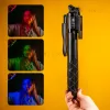 Монопод RT-8 (мини штатив) lux100 с постоянным RGB светом для телефона Монопод RT-8 (мини штатив) lux100 с постоянным RGB светом для телефона