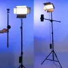 Универсальный комплект 2 в 1 видеосвет LUX100 VL-1 RGB + штатив журавель 2.1 м для фото-, и видеосъёмки Универсальный комплект 2 в 1 видеосвет LUX100 VL-1 RGB + штатив журавель 2.1 м для фото-, и видеосъёмки