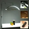 Бестеневая лампа Moon Light для наращивания ресниц и косметолога белая Бестеневая лампа Moon Light для наращивания ресниц и косметолога белая