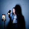 Компактный портативный видеосвет RGB панель с 20 режимами для фото и видеосъемки Компактный портативный видеосвет RGB панель с 20 режимами для фото и видеосъемки
