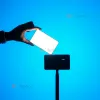 Компактный портативный видеосвет RGB с 20 режимами для фото и видеосъемки со штативом Компактный портативный видеосвет RGB с 20 режимами для фото и видеосъемки со штативом