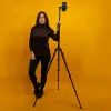 Штатив для телефона та фотоапарата Yunteng VCT-180 професійний трипод з рівнем у чохлі Штатив для телефона та фотоапарата Yunteng VCT-180 професійний трипод з рівнем у чохлі