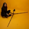 Штатив для телефона та фотоапарата Yunteng VCT-180 професійний трипод з рівнем у чохлі Штатив для телефона та фотоапарата Yunteng VCT-180 професійний трипод з рівнем у чохлі