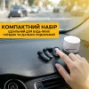 Комплект для автоблогу: вакуумний тримач для телефону, Bluetooth-пульт та мікрофон-петлічка HOCO оригінал Lightning/Type-C Комплект для автоблогу: вакуумний тримач для телефону, Bluetooth-пульт та мікрофон-петлічка HOCO оригінал Lightning/Type-C