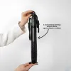 Монопод для предметної зйомки 153см + відеосвітло розміром 10х15см з кольоровими пластинками Монопод для предметної зйомки 153см + відеосвітло розміром 10х15см з кольоровими пластинками