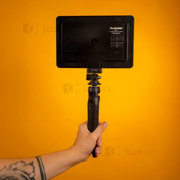 Відеосвітло акумуляторне Plokama U480 20W 5000mAh + настільна триніжка Відеосвітло акумуляторне Plokama U480 20W 5000mAh + настільна триніжка