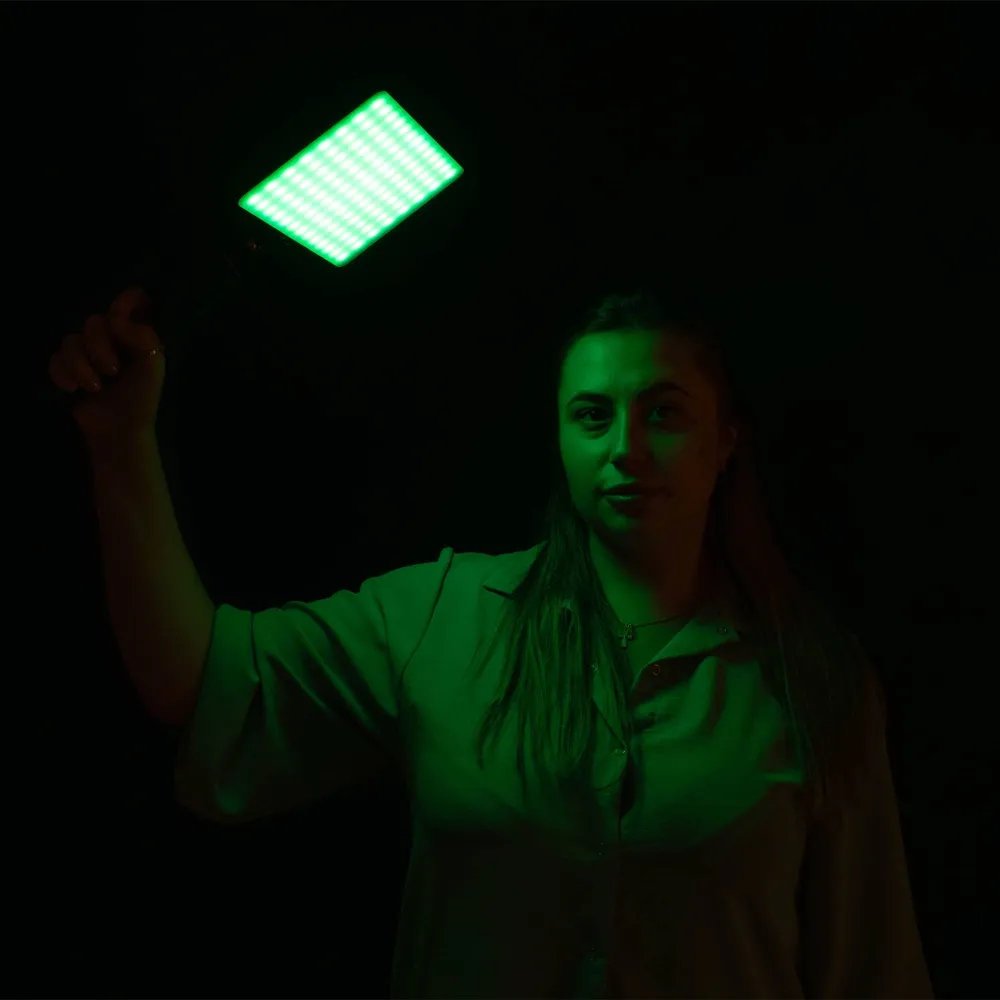 Відеосвітло акумуляторне з додатковою функцією RGB підсвітки Plokama U480 PRO 20W 5000mAh + настільна триніжка Відеосвітло акумуляторне з додатковою функцією RGB підсвітки Plokama U480 PRO 20W 5000mAh + настільна триніжка