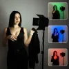 Професійне відеосвітло RGB 20х11 см з напрямком освітлення + штатив 2,1 м Професійне відеосвітло RGB 20х11 см з напрямком освітлення + штатив 2,1 м
