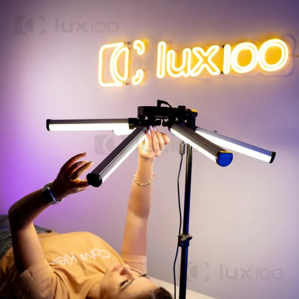Безтіньова світлодіодна LED лампа 60W HD60-X зі штативом 2.1м Безтіньова світлодіодна LED лампа 60W HD60-X зі штативом 2.1м